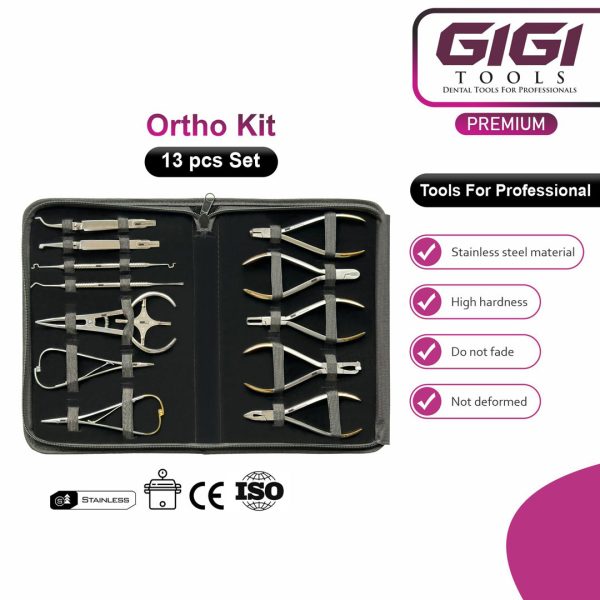Orthodontic Kit 13-Piece Set – Dental Pliers & Diagnostic Tool Set
